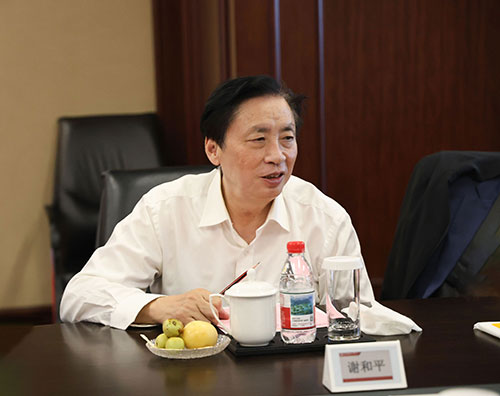 中(zhong)國(guo)工(gong)程(cheng)院院士謝(xiè)咊(he)平一(yi)行莅臨創力(li)集(ji)團(tuán)考察指導(dao)(圖4)